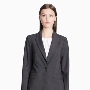 One button blazer (Calvin Klein, 2 colors avail.)